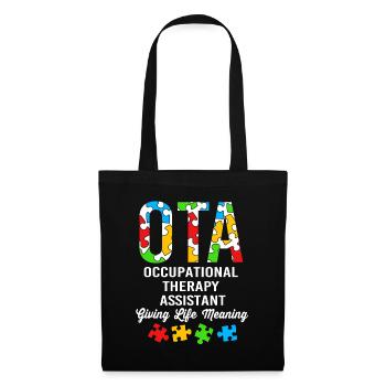 Therapist Therapy Occupational therapy Occupational therapist - Tote Bag - black - Front