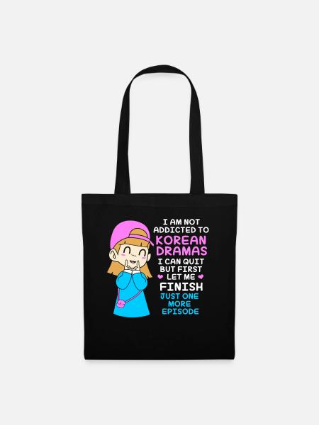K-Pop Korea Pop Music Kdrama Kpop Korea Korean - Tote Bag - black