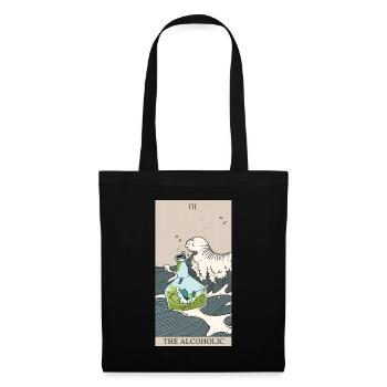 Carte de tarot Rengain pour l’alcool les gens enthousiastes - Sac en tissu - noir - Devant