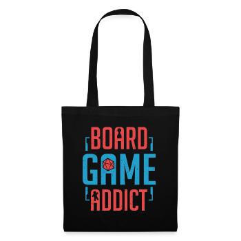 Tabletop Gaming Board Game Addict Boardgame Gamer - Tote Bag - black - Front