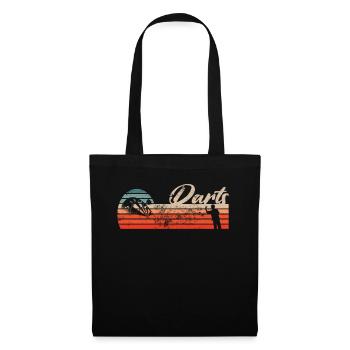 Darts Darts Darts Player Bullseye Dartboard - Tote Bag - black - Front