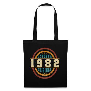 Vintage 1982 in October - Tote Bag - black - Front