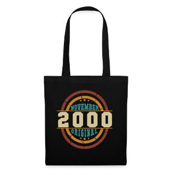 Original 2000 In November Vintage - Tote Bag - black - Front