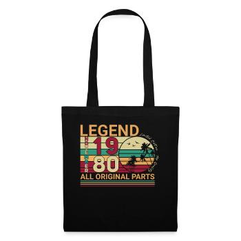 Gift Idea Legend 1980 November - Tote Bag - black - Front