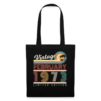 February 1973 Retro Limited - Tote Bag - black - Front