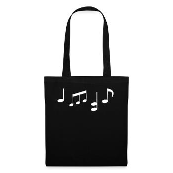 Sheet Music Sheet Music Sheet Music - Tote Bag - black - Front