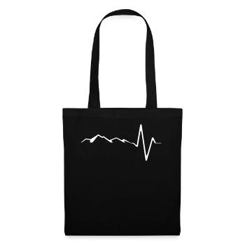 Randonnée en montagne Heartbeat - Sac en tissu - noir - Devant