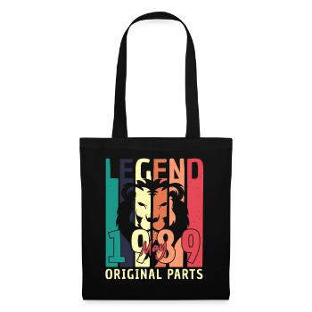 1989 Légende de mai - Sac en tissu - noir - Devant