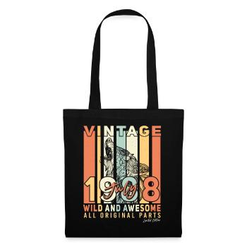 Birth greeting July 1988 - Tote Bag - black - Front