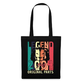Juillet 2004 Enfin 18 ans - Sac en tissu - noir - Devant