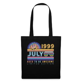 Meilleur mois de naissance Juillet 1999 - Sac en tissu - noir - Devant