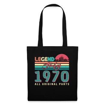 Tous les originaux 1970 en juillet - Sac en tissu - noir - Devant
