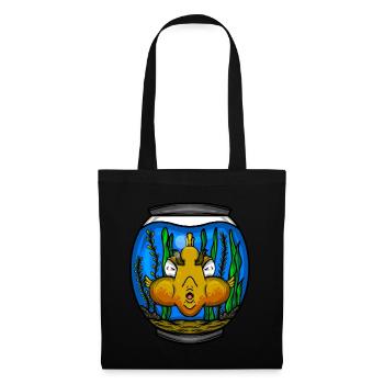 Aquarium Gift Aquarist Fish Keeping Lover - Tote Bag - black - Front