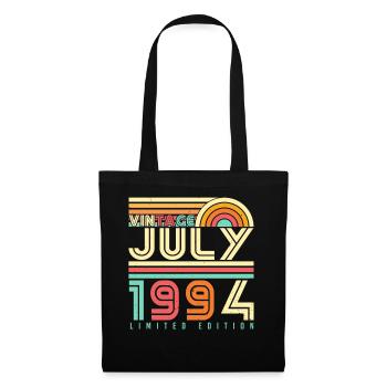 Year of birth 1994 in July - Tote Bag - black - Front