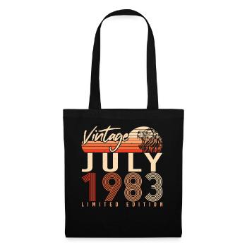 Année de construction Juillet 1983 - Sac en tissu - noir - Devant