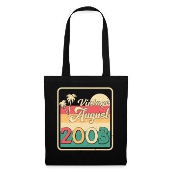 2003 August Retro - Tote Bag - black - Front
