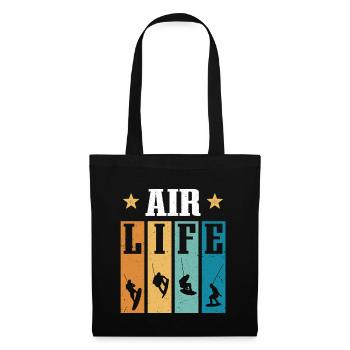 Air Life Wakeboard Wakeboarden - Stoffbeutel - Schwarz - Vorne