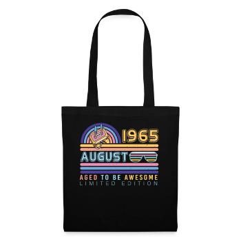 August 1965 Vintage - Tote Bag - black - Front