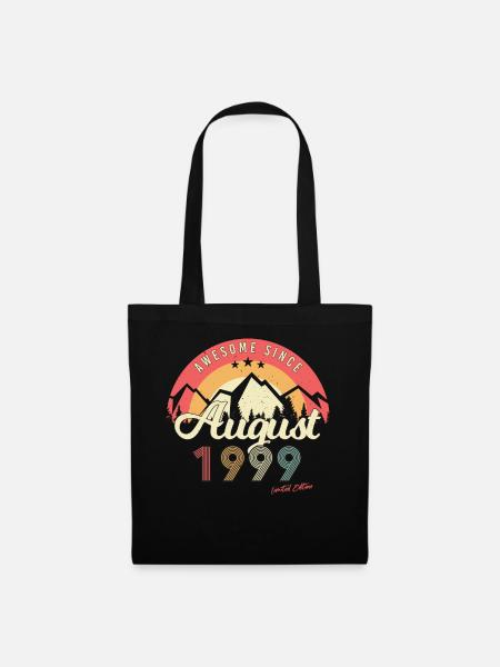 Legendär August 1999 - Stoffbeutel - Schwarz