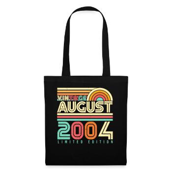 2004 En août enfin 18. - Sac en tissu - noir - Devant