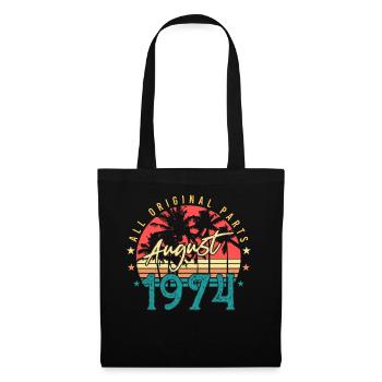 August 1974 Alles Original - Tote Bag - black - Front