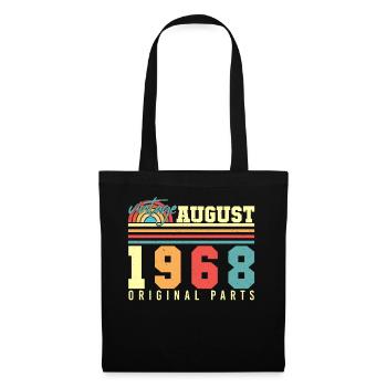 1968 In August Retro - Tote Bag - black - Front