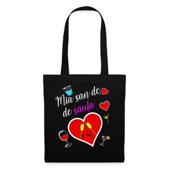 Mia san de, de saufa. - Stoffbeutel - Schwarz - Vorne