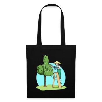 Jardinier Jardinier Coupe Haie Majeur Jardinage - Sac en tissu - noir - Devant