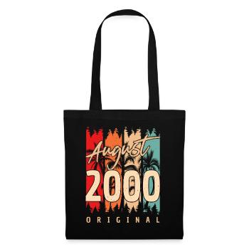 Month of birth August 2000 - Tote Bag - black - Front