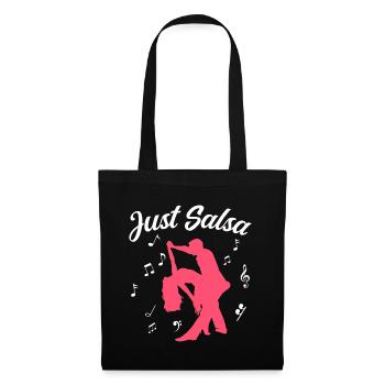 Salsa Dancer Latin Dancing Just Salsa - Tote Bag - black - Front