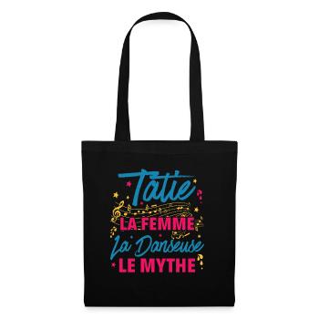 tatie la femme danseuse le mythe la légende - Sac en tissu - noir - Devant