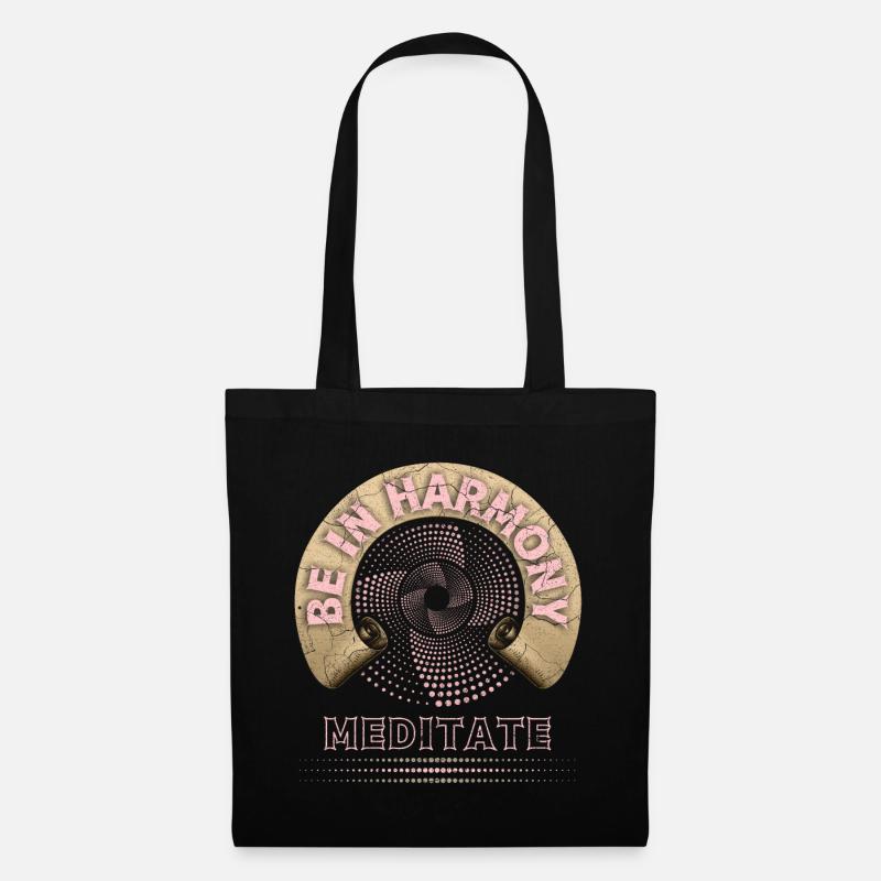 Meditation, Meditation, Harmony Harmony - Tote Bag - black
