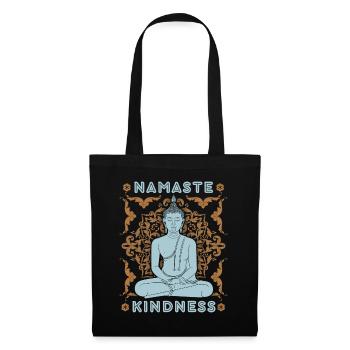 Buddha Design, Bouddha thaïlandais, Thaïlande - Sac en tissu - noir - Devant