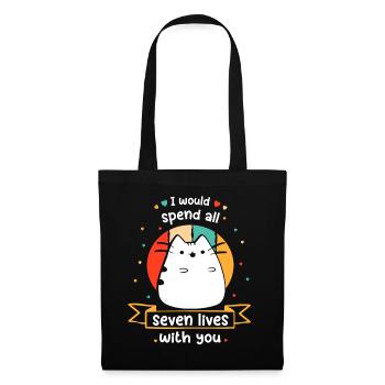 Cat Funny Cats Saying Kitten Comic Hangover - Tote Bag - black - Front