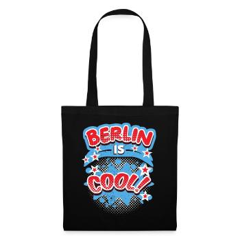 Berlin-Germany, Berlin-Design, Berlin-Spruch - Tote Bag - black - Front