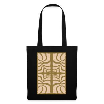Art Nouveau, Arts & Crafts, Esthétique, Vintage-1900 - Sac en tissu - noir - Devant