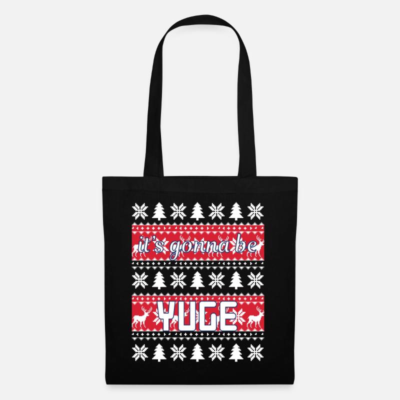 It s gonna be yuge - Stoffbeutel - Schwarz
