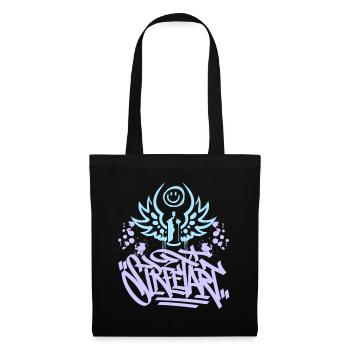 Street Art, Urban Graffiti, Graffiti Grunge - Tote Bag - black - Front
