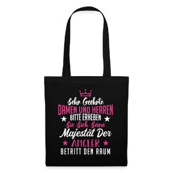 Sehr Geehrte Damen Und Herren Der Rentner Shirt - Stoffbeutel - Schwarz - Vorne
