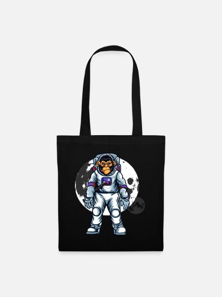 Tenue de singe étoile - Sac en tissu - noir