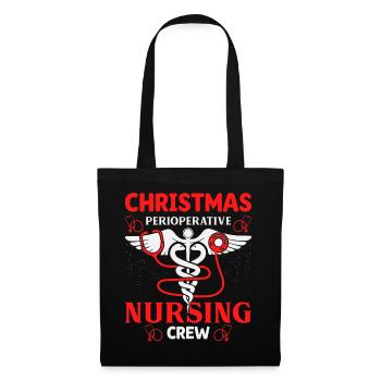 Christmas Nursing Crew Outfit - Tote Bag - black - Front