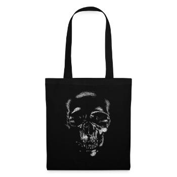 Skull - Stoffbeutel - Schwarz - Vorne