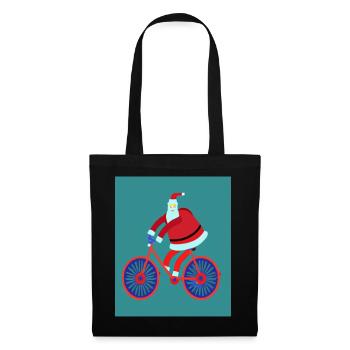 Santa's Bike Tour - Tote Bag - black - Front