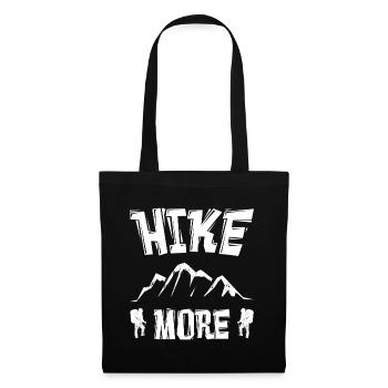 Hike More - Tote Bag - black - Front
