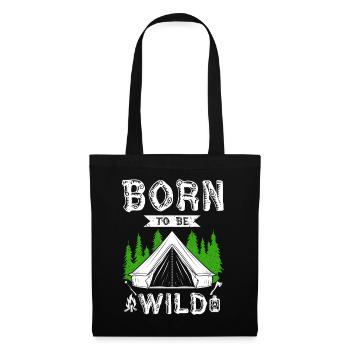Born to be Wld - Tote Bag - black - Front
