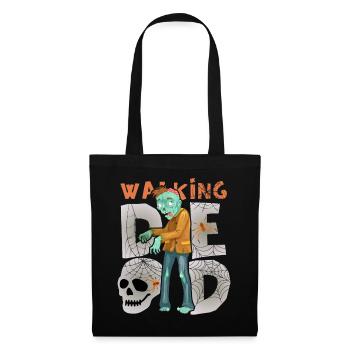Zombie Monster Zombie Death Funny Saying Halloween - Tote Bag - black - Front