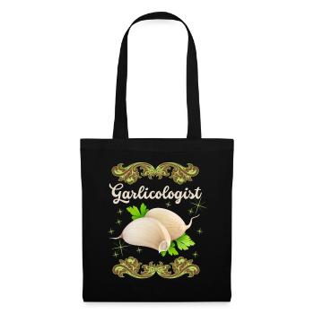 Ail, drôle de Spuch, Abondologue - Sac en tissu - noir - Devant