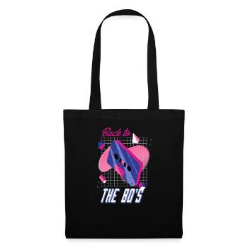Retro 80s Back To The 80's - Tote Bag - black - Front