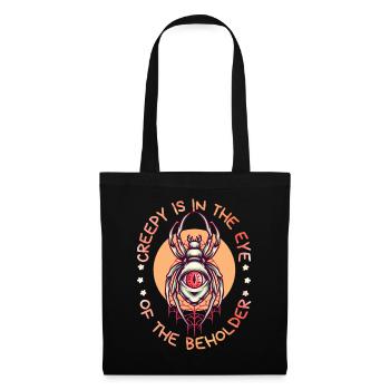 Spider, tarantula spider funny saying Halloween - Tote Bag - black - Front