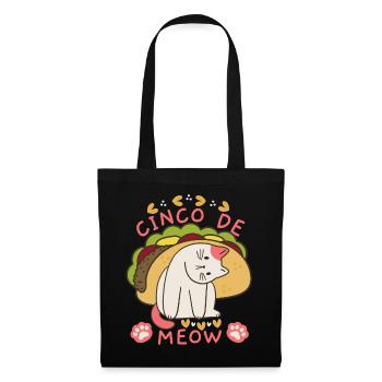 Cinco-de-Mayo, Mexico, funny cat, saying - Tote Bag - black - Front